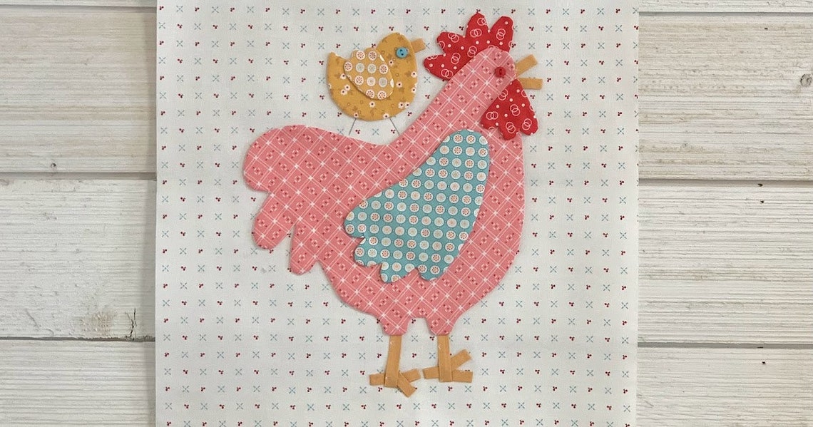 Lori Holt cook Book Chicken Salad Simple Shapes - Etsy