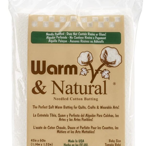 Warm and Natural Quilt Batting Etsy