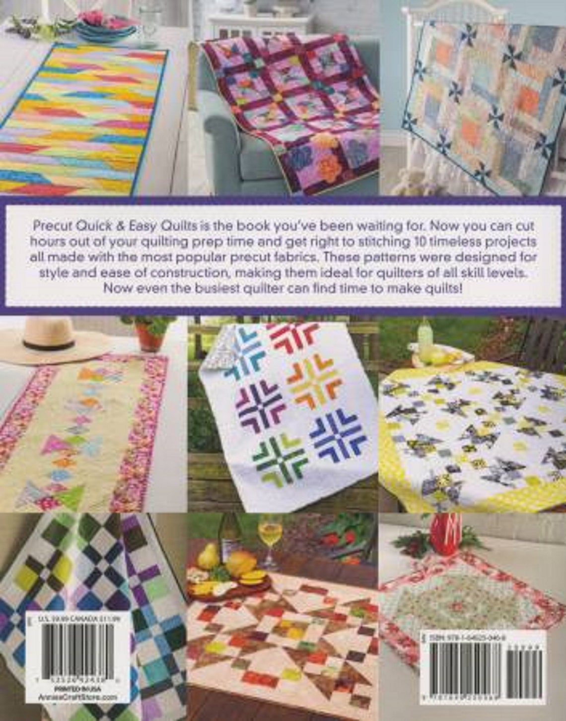 Precut Quick and Easy Quilts Book by Annie's Etsy