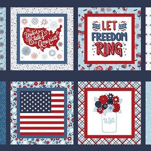 Stars and Stripes Forever by Lori Whitlock for Riley Blake Designs - PANEL