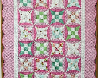 Quilt Pattern, Booklet, Glorified Nine Patch, Block, Quilt in a Day, Signature Eleanor Burns Pattern, Geometrical, Vintage, Chic