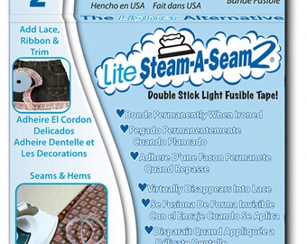 Steam A Seam from The Warm Company - Double Stick Fusible Tape Perfect for Appliqué