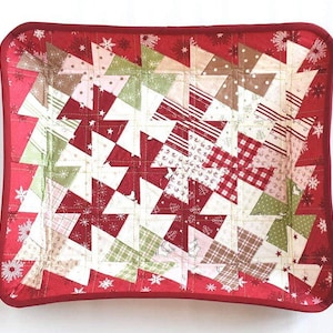 Twister Tray by Twister Sisters Designs, Thanksgiving and Christmas Quilt Kitchen Decor, Home Decor, Heat Moldable Fusible Sold Separately