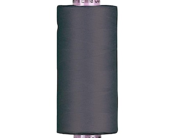 Charcoal - Confetti Cotton Thread - 60wt 2-ply 100% cotton thread 1500-yard spool