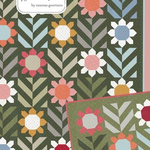 Spring Fling Pattern by Lella Boutique - Fat Eight and Fat Quarter Friendly, a Super Cute Floral Pattern