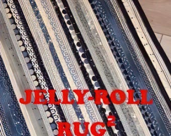 Jelly Roll Rug 2 - Squared  Pattern by RJ Designs/Roma Lambson