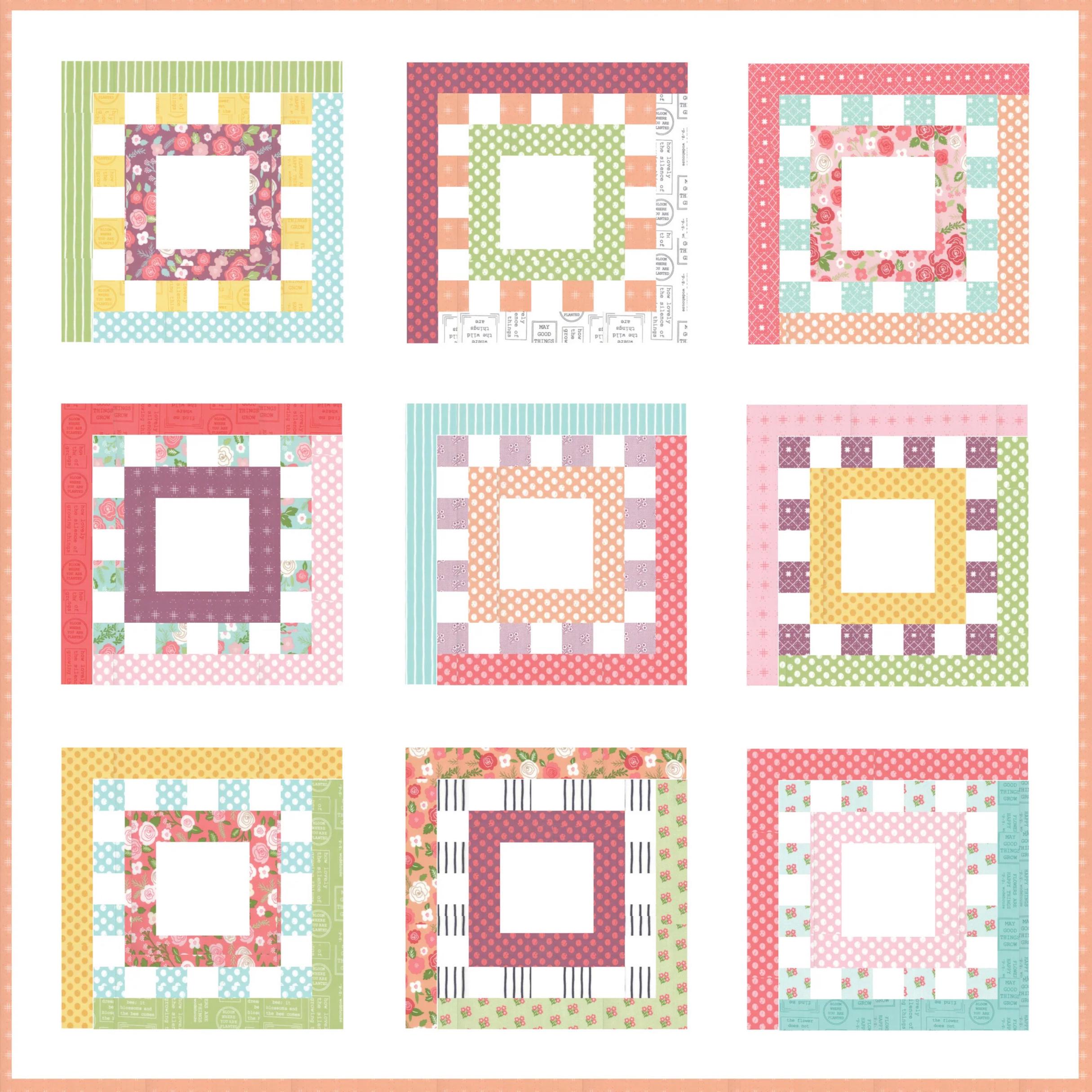 Square Dance Quilt Pattern by Lella Boutique - Jelly Roll Friendly ...