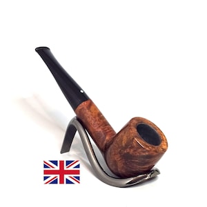 DUNHILL ROOT BRIAR 126 F/T: Nice/Clean! 1973 English Vintage Estate Smooth Birds-Eye Briar Grp. 3 Straight Short Bowl Billiard Tobacco Pipe
