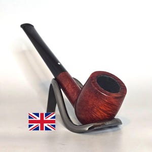DUNHILL LONDON R (Root Briar) 250 PAT No. 417574/34: Nice+/Clean! 1950 English Vintage Estate Birds-Eye Briar Sm. Str. Billiard Tobacco Pipe