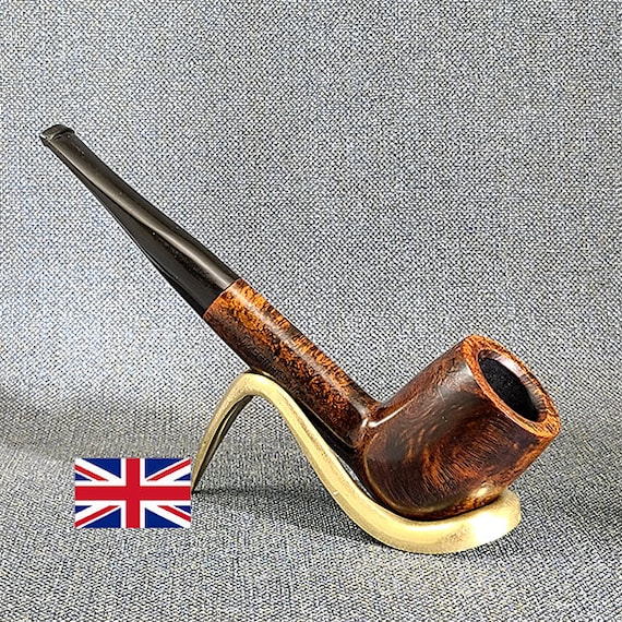 ARISTOCRAT LONDON MADE (by John Redman): Old Briar! 50's-60's American  Vintage Estate Smooth Old Briar Large Straight Billiard Smoking Pipe
