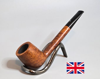 DUNHILL BRUYERE 3109: Nice/Clean! 1990 English Vintage Estate Smooth Birds-Eye Briar Group 3 Oval Shank Canadian Tobacco Smoking Pipe