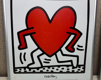 Litografia originale di Keith Haring
