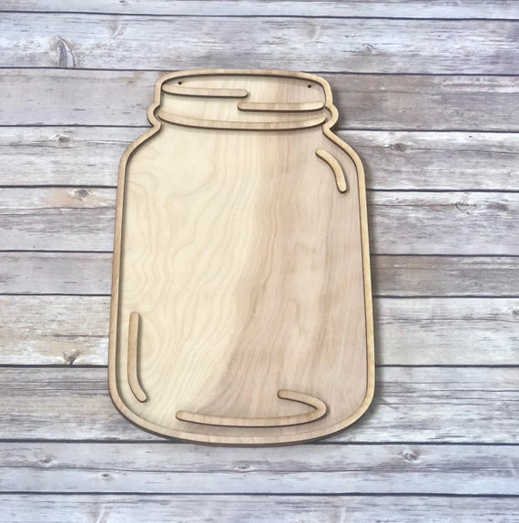Download Mason Jar Glowforge Svg Laser File Monogram Mason Jar Mason Etsy