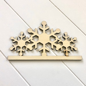 Interchangeable Vintage Truck Snowflakes Winter Insert Glowforge Laser File SVG