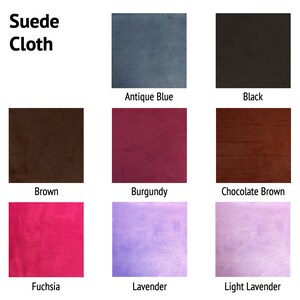Suede Cloth // Sold By the Yard // 19 Colors image 2