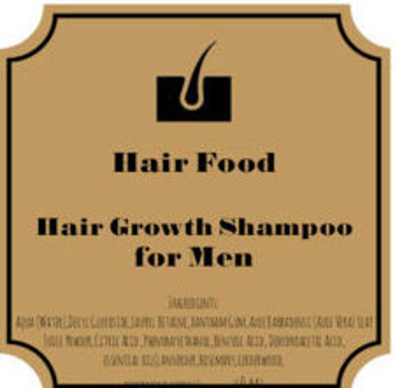 Hair Food Hair Growth Dandruff Prevention Shampoo For Men Etsy