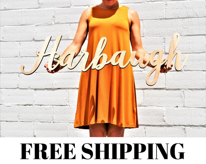 Backdrop Name | Name Sign | Wood Name Cut Out | Custom Name Sign | Personalized Sign | Nursery Sign | Baby Shower Name Sign | Baby Name Sign