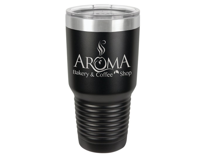 Black 30oz Tumbler,  ADD YOUR LOGO, Black Tumbler, Powder Coated, Black Cup, Cooperate Gift, Wholesale Tumblers, Bulk Tumbler, Custom Cup