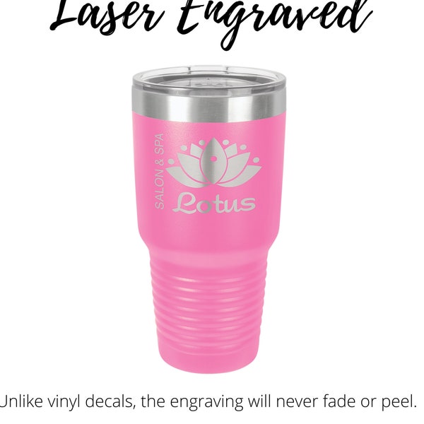 Hot Pink 30oz Tumbler,  ADD YOUR LOGO, Hot Pink Tumbler, Powder Coated, Hot Pink Cup, Cooperate Gift, Wholesale Tumblers, Bulk Tumblers