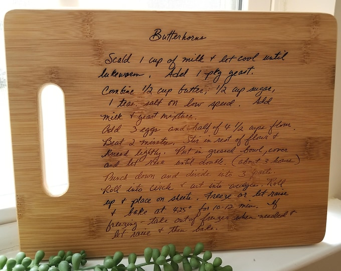 Family Handwritten Recipe Cutting Boards, Christmas Gift for Mom, Gift for Grandma , Family Recipe, Christmas Gift for Family, Easy to Order