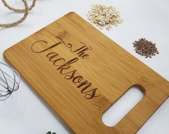 CHRISTMAS GIFT IDEA | Personlized Cutting Board | Family Christmas | Family Kitchen Gift | Family Christmas | Kitchen Decor | Holiday Gift
