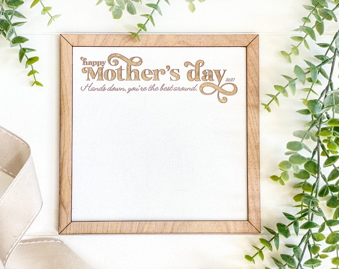 Mother's Day Handprint Sign | The perfect Keepsake craft!