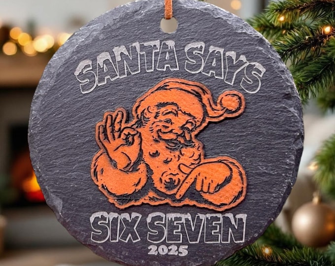 67 Ornament: Christmas Ornament, Funny, Six Seven, 67 Christmas Gift