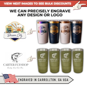 Custom Tumbler: 20oz Polar Camel, Laser Engraved, Custom Design or Logo, Wholesale, Bulk Order image 16