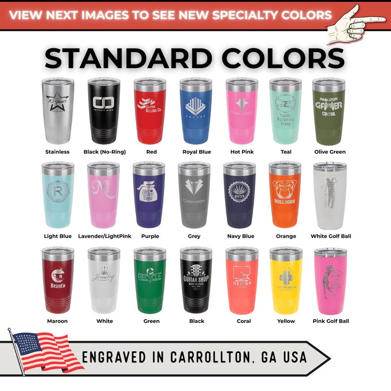 Custom Tumbler: 20oz Polar Camel, Laser Engraved, Custom Design or Logo, Wholesale, Bulk Order image 6