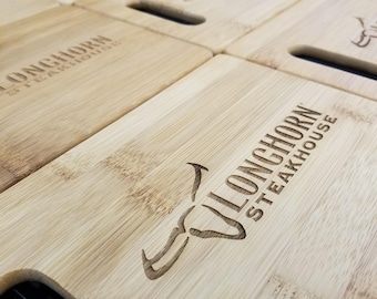 Engraved Bamboo Cutting Board, Corporate Christmas Gift, ADD YOUR LOGO, Wholesale, Bulk Orders