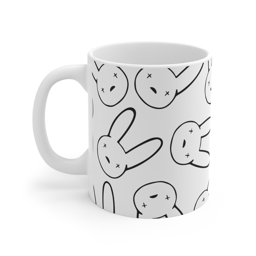 Bad Bunny Mug Bad Bunny Shirt Bad Bunny Concert Merch Bad Etsy