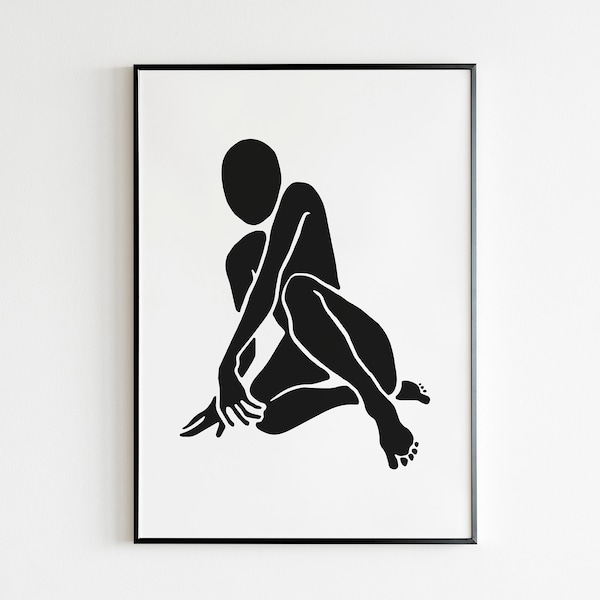 BODY ART | Female Form Body Art, Sensual, Expressive, Contemporary, Feminine, Figurative Art, Woman Silhouette