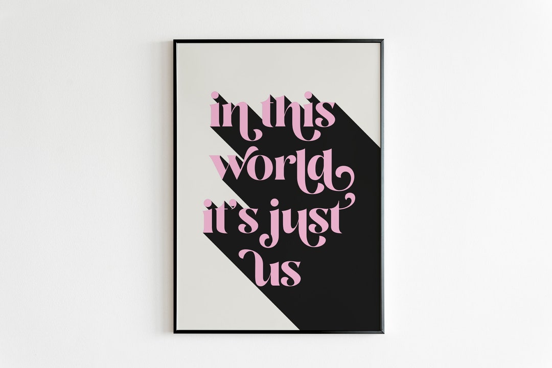 AS IT WAS Harry Styles, Lyrics Prints, Song Lyrics, Song Print, Gift