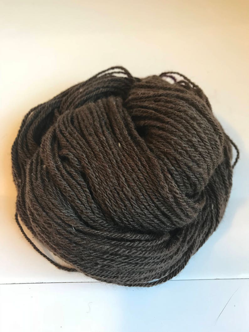 Aran Handspun 3ply Yarn 100 Wool From Homeraised Etsy