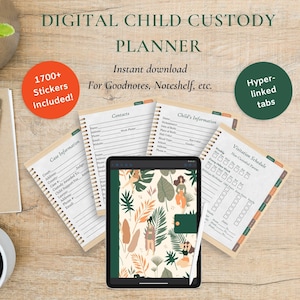 Planning For Child Custody Battle Planner For Court Preparing For Court Preparing For Custody Preparation For Court Planning For Court Case