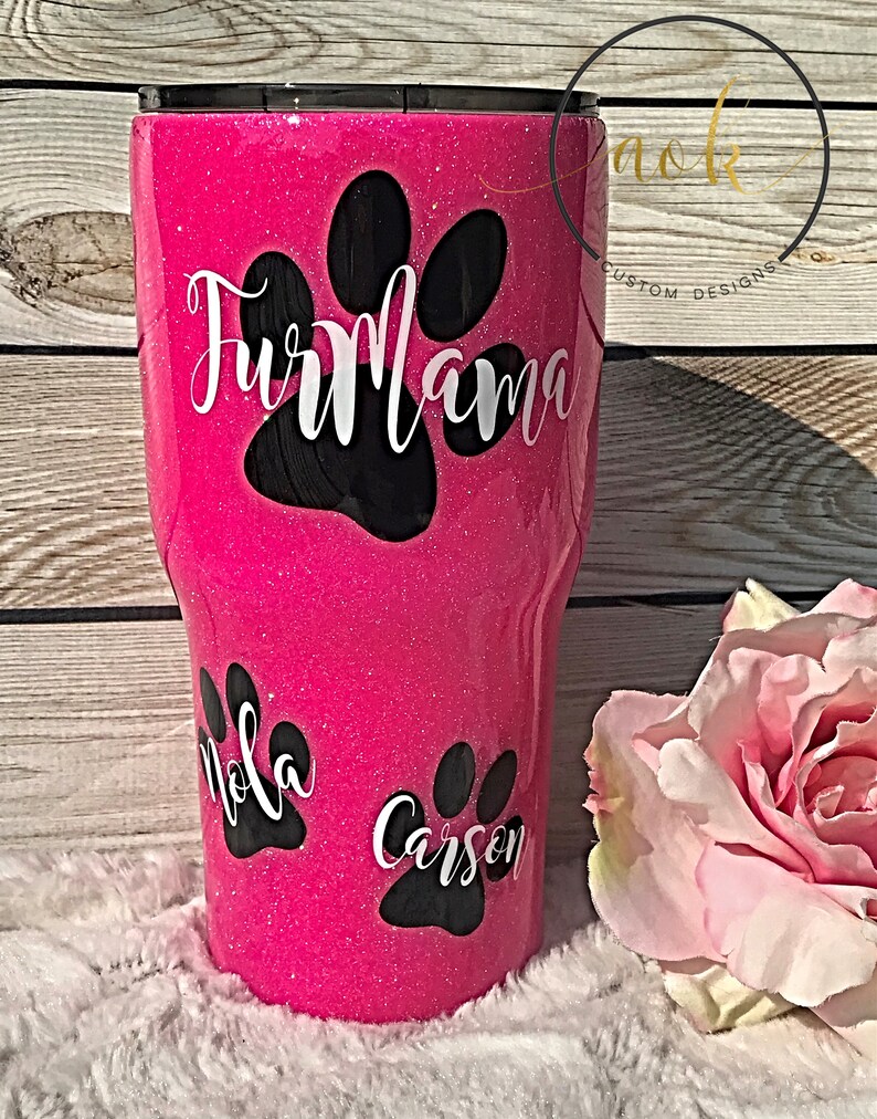 glitter tumbler epoxy tumbler monogram yeti custom yeti etsy