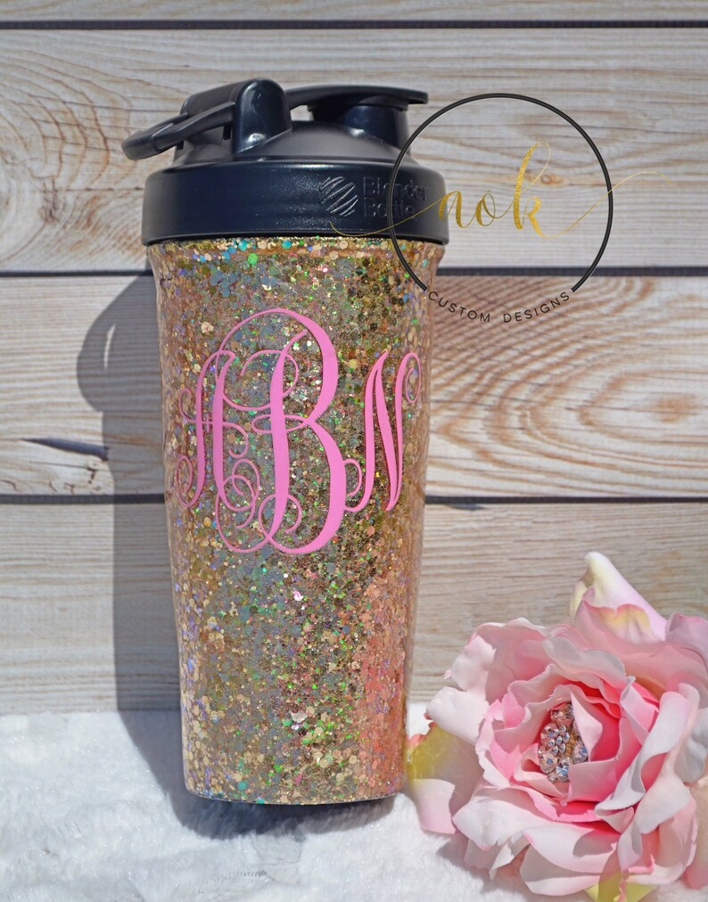 Personalized Glitter Tumbler Personalized Glitter Shaker Etsy