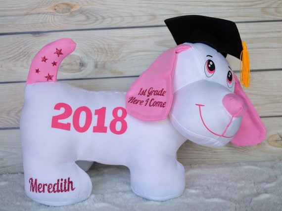 graduation autograph dog