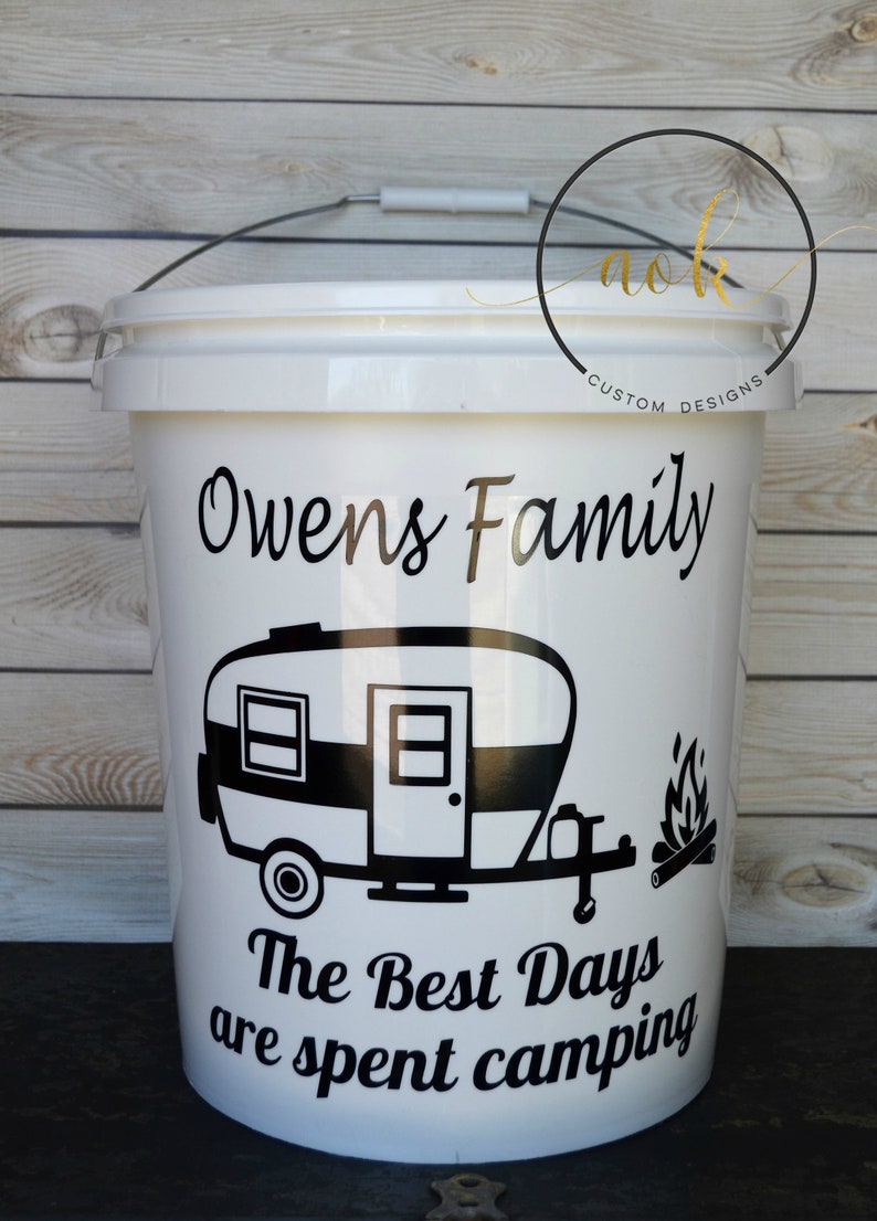 LED Bucket Personalized LED Bucket Camping Led Bucket Etsy