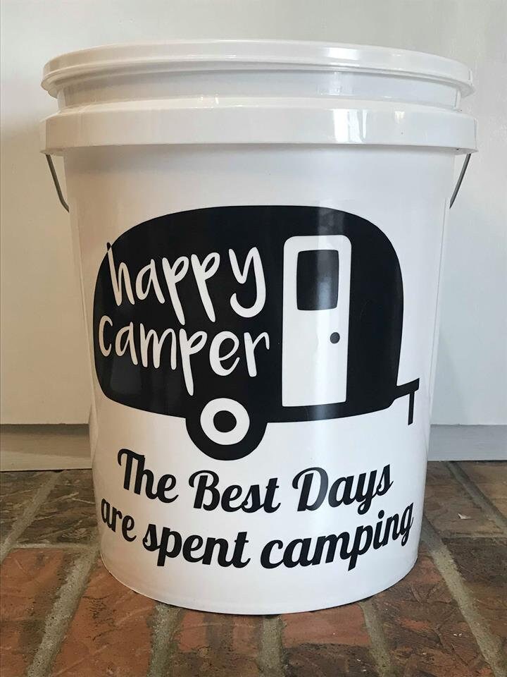 Light up Bucket LED Bucket Personalized LED Bucket Camping Etsy