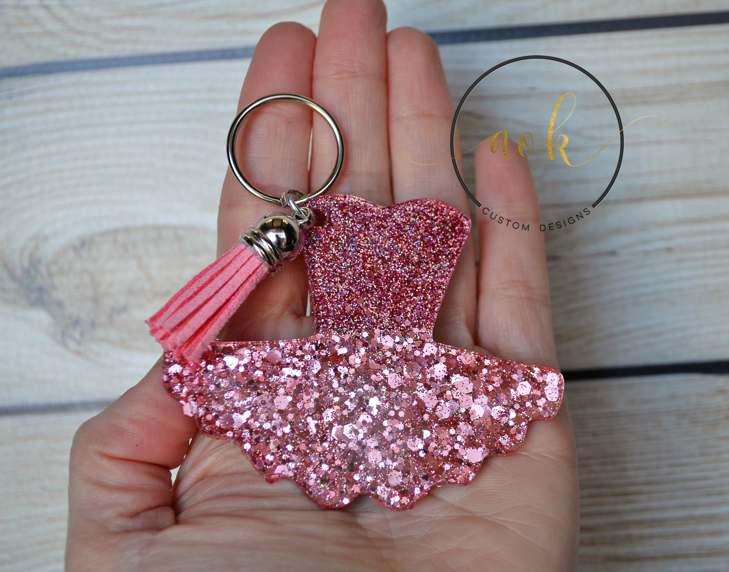 Ballet Keychain Ballerina Keychain Dance Recital Gift Etsy