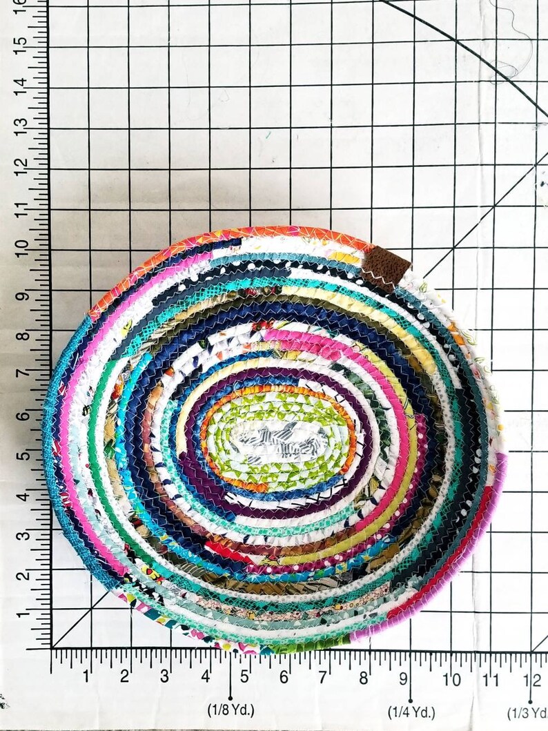 Coiled Rope Basket
