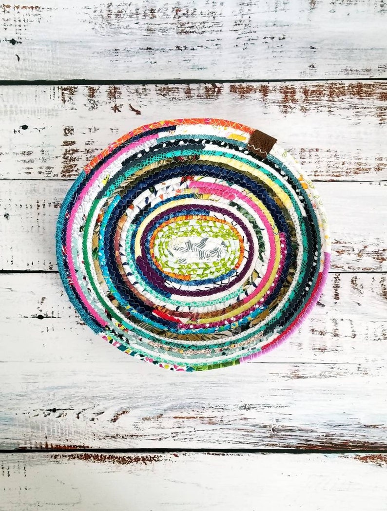 Coiled Rope Basket