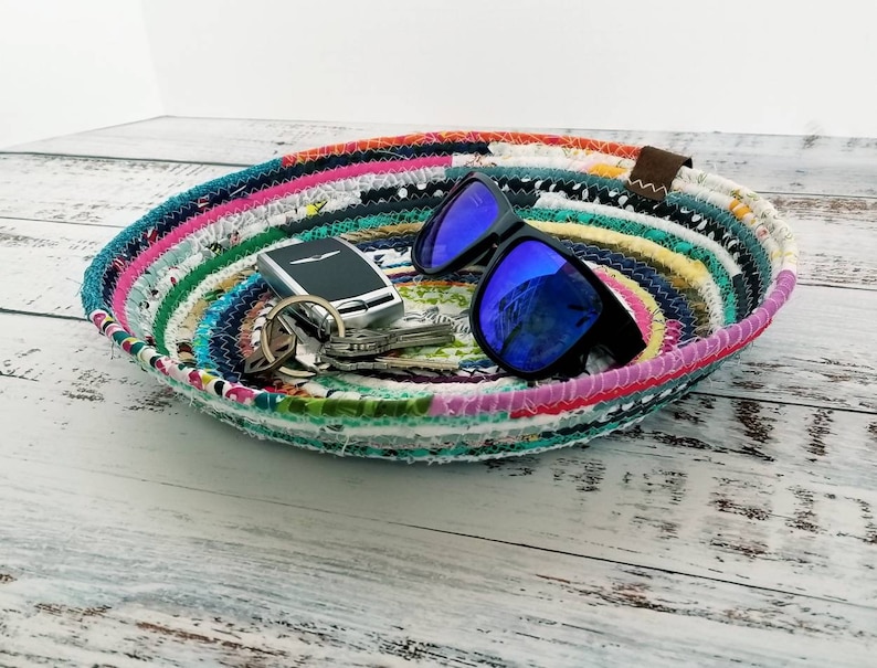 Coiled Rope Basket