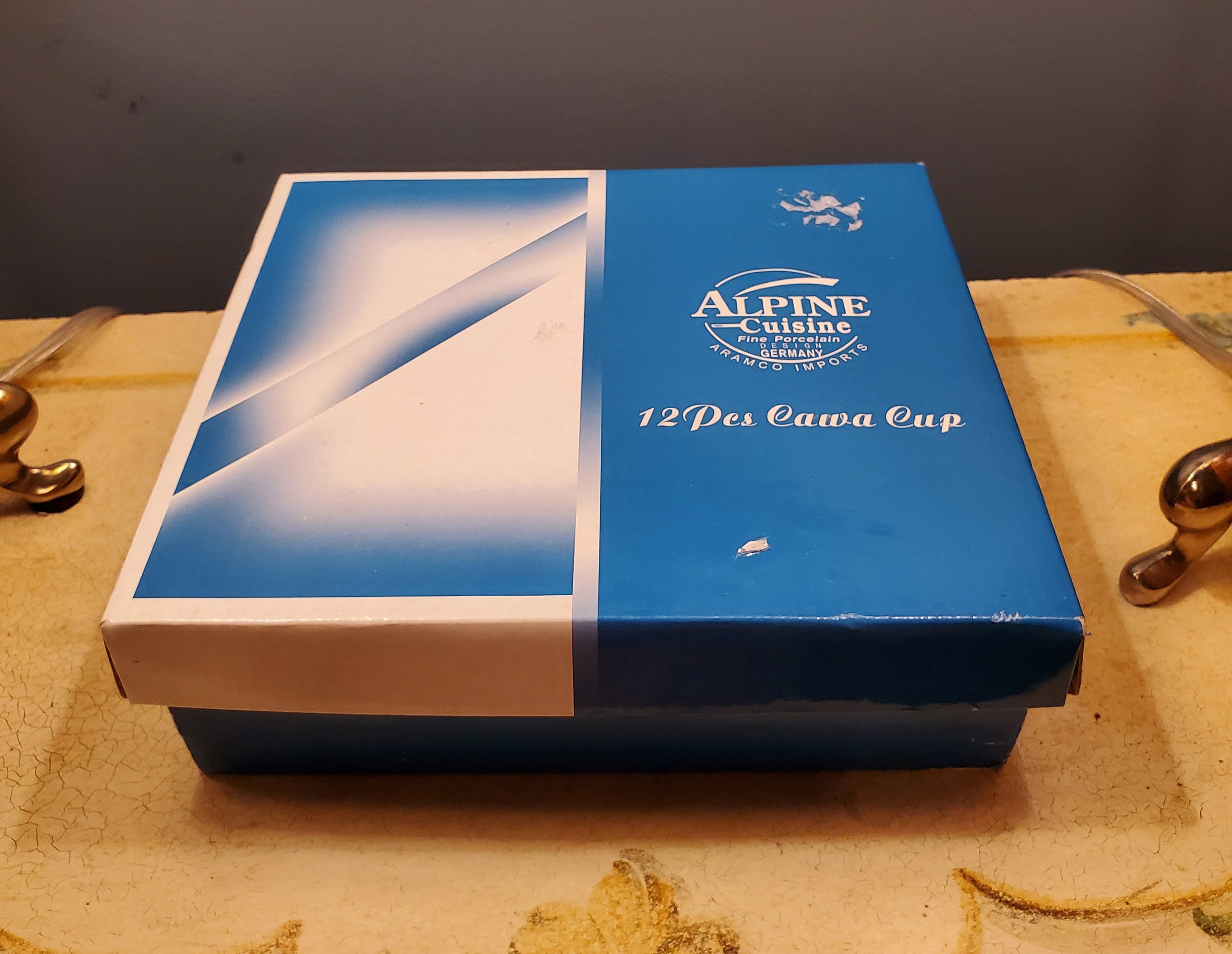 8 Alpine Cuisine Cawa Cups and Spoons Aramco Imports - Etsy