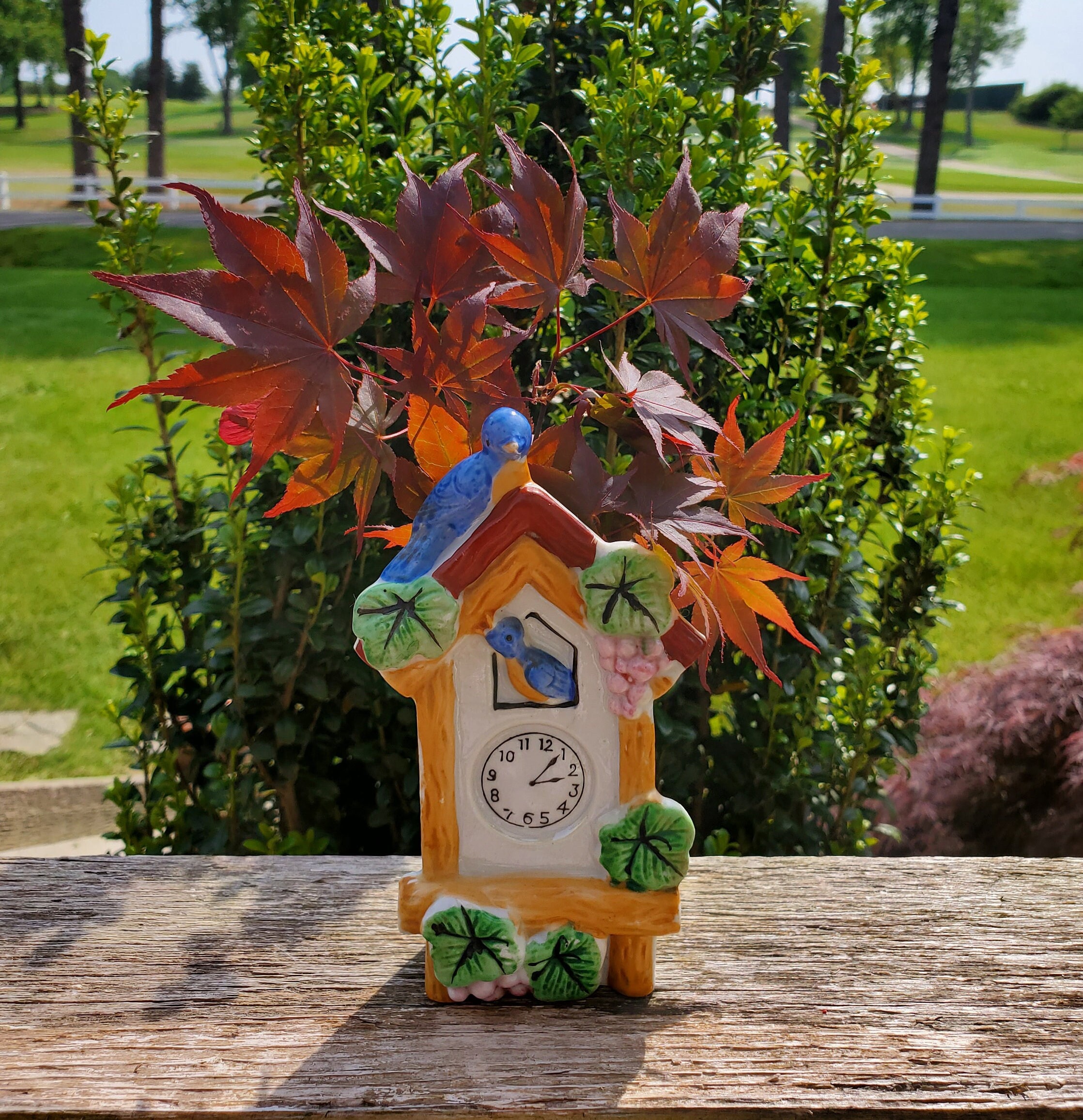 お歳暮・冬ギフト特集2024 Cuckoo Clock Wall Pocket, Japan, #916 - Etsy インテリア時計