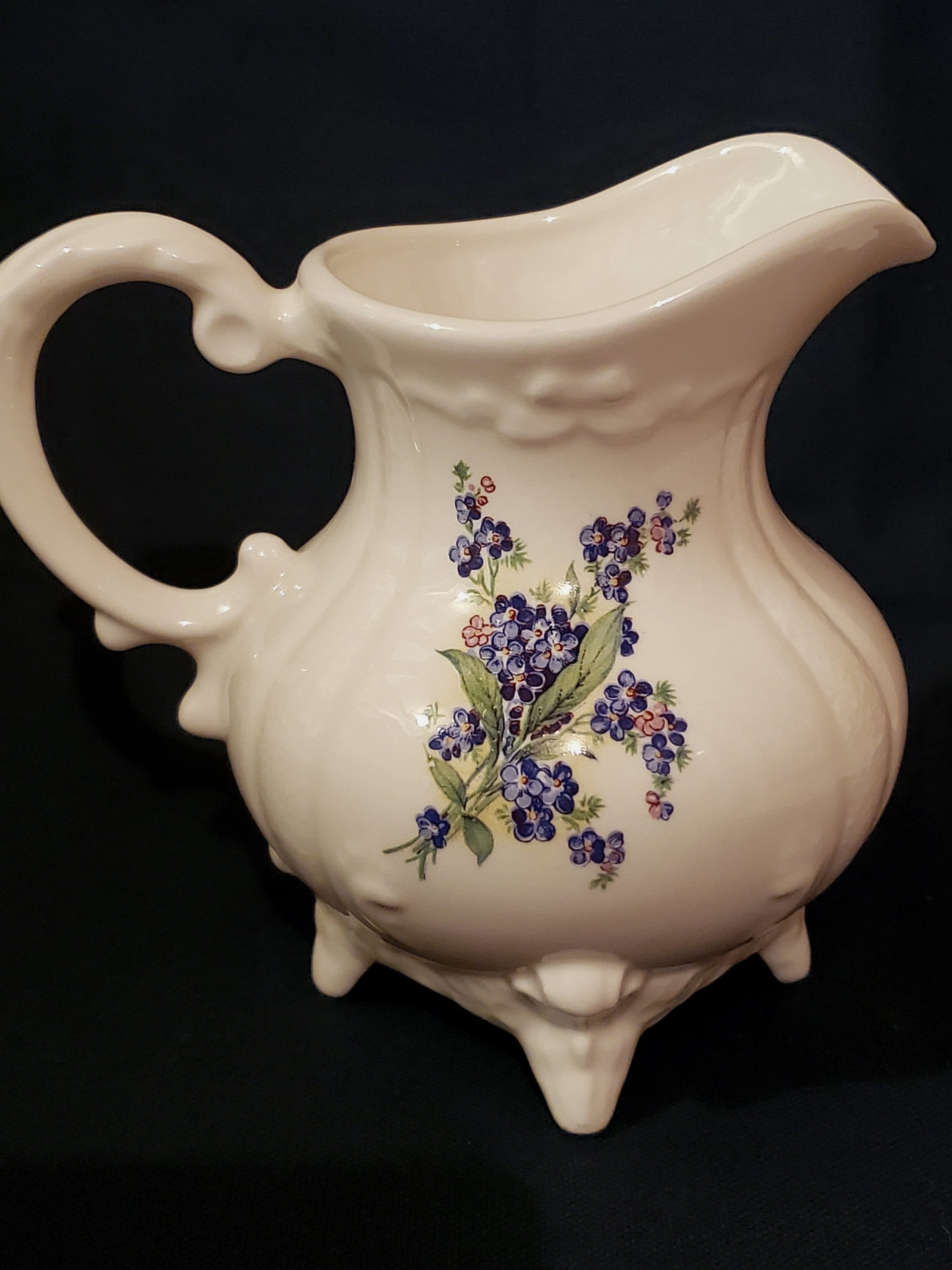Vintage Loma Pottery Footed Creamer, 533 Etsy