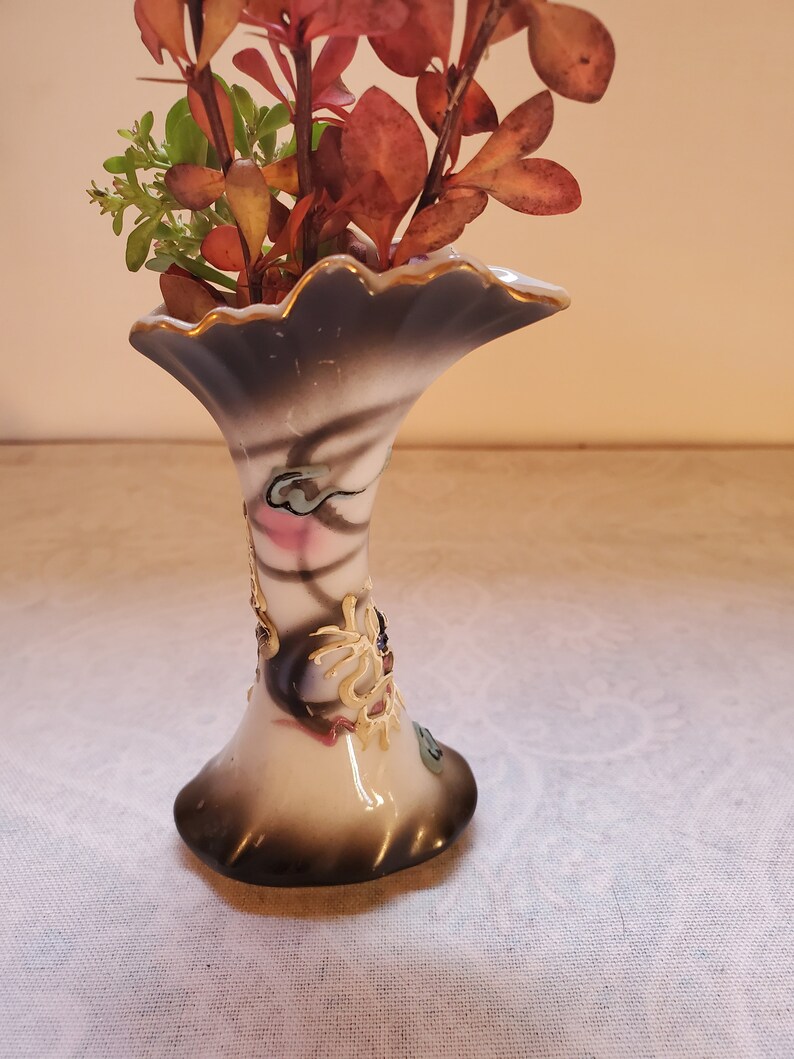 Dragonware Bud Vase Japan #490 SONSCO