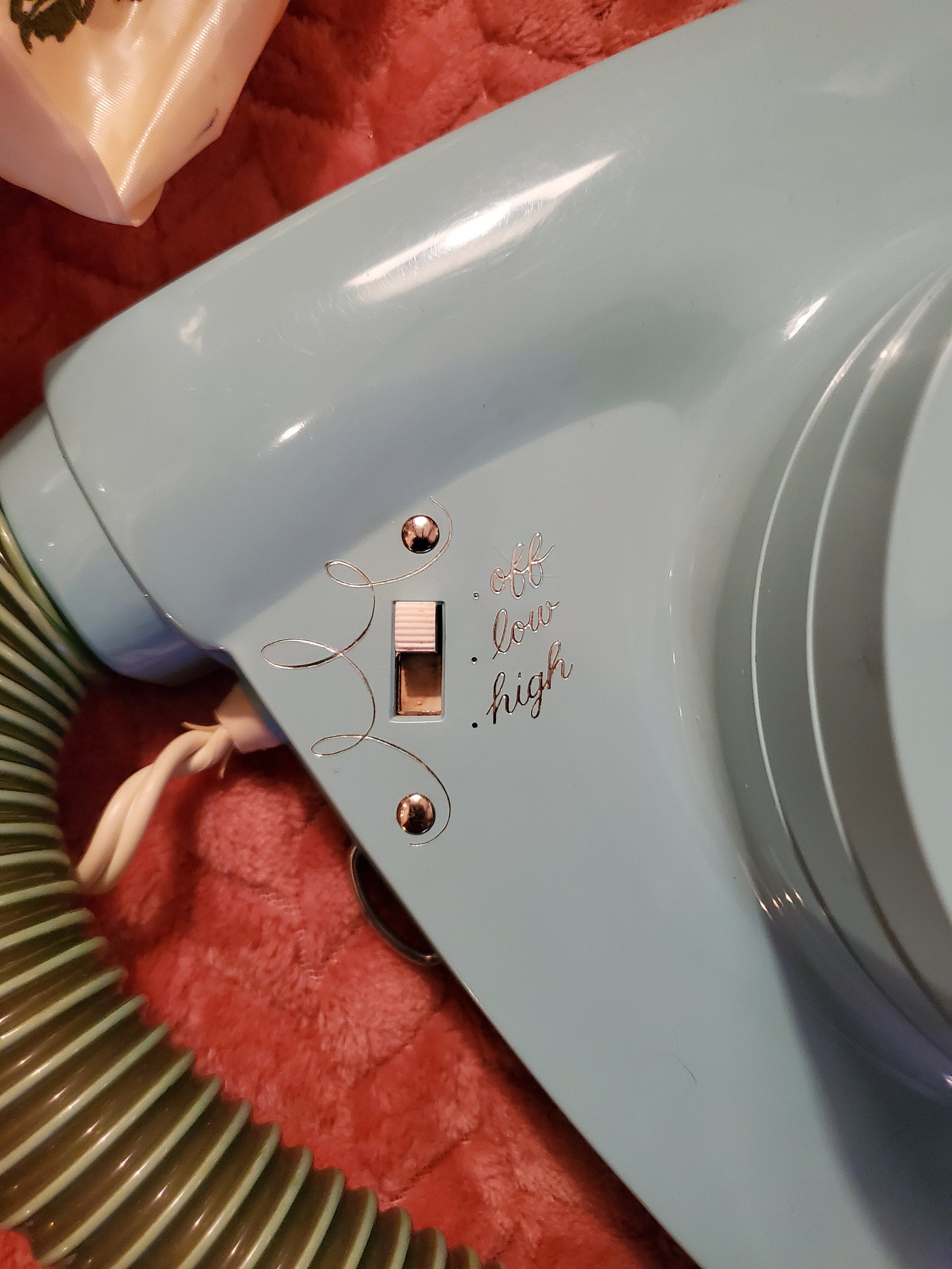 Lady Sunbeam Hair Dryer With in Original Case 650 Etsy