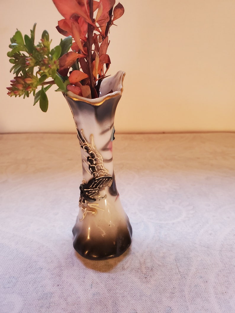 Dragonware Bud Vase Japan #490 SONSCO